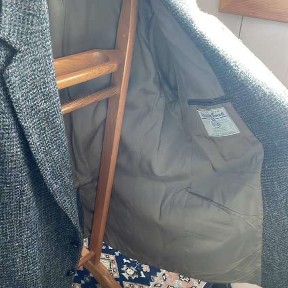 Harris Tweed aprox size 46L-48R sports jacket by Moores - Picture 8 of 12